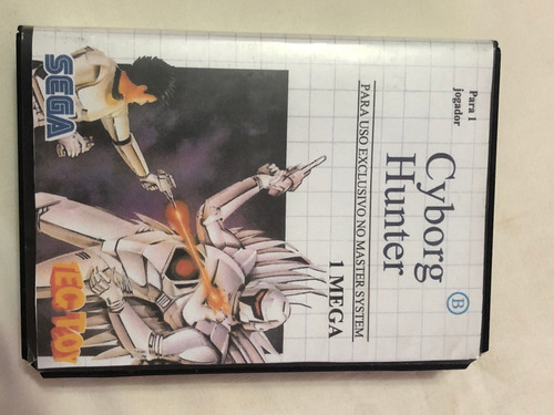 Master System : Cyborg Hunter Tectoy Com Caixa Manual Reprod (Usado)