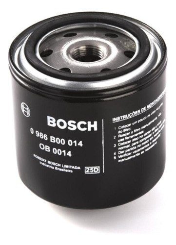 Filtro De Óleo Blindado Bosch 0986b00014