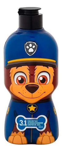 Shampoo Paw Patrol 3en1 Azul Chase 350 Ml Gelatti