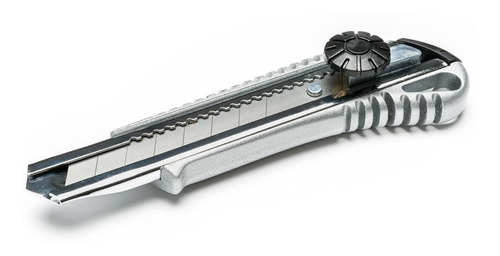Cutter Metálico Retráctil Con Rueda Bremen® 6650 Acero 18 Mm