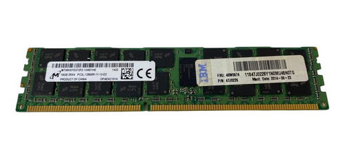 Memoria Ibm 16gb Ddr3-1600 Rdimm 46w0674 47j0226 @