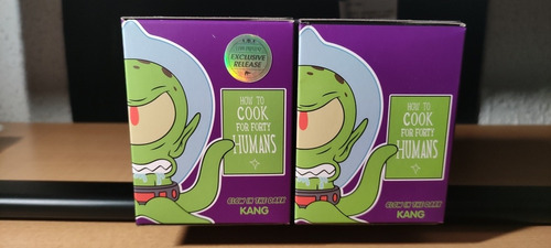 Los Simpsons Kidrobot 3 In Kang & Kodos Brillan Obscuridad (Usado)
