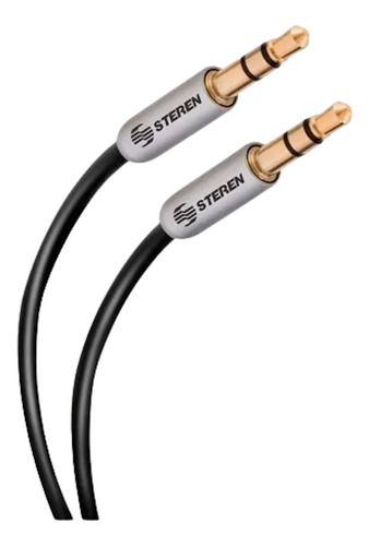 Cable Auxiliar Ultra Delgado Plug A Plug 3.5mm 90cm Steren