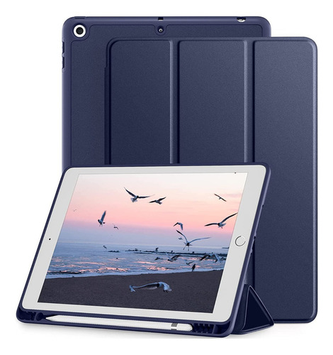 Estuche Smart Case Espacio De Lapiz Para iPad 12.9 2021