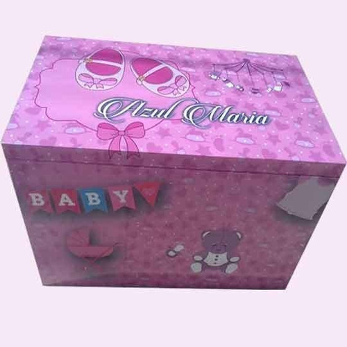 Imagen 5 de 6 de Baby Shower Caja O Pañalero Bebes Personalizado