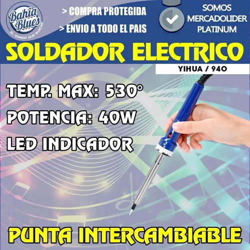 Soldador De Estaño Yihua Profesional Lapiz Eléctrico