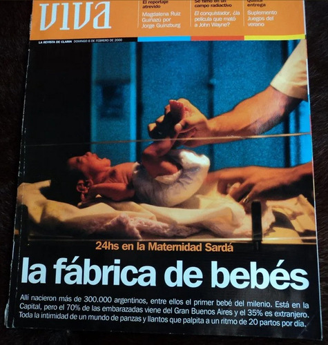 Revista Viva Guiñazu Charly Manson Buda Dalai 2000