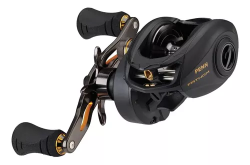 Reel rotativo Penn Fathom Low Profile FTH300LP derecho color negro