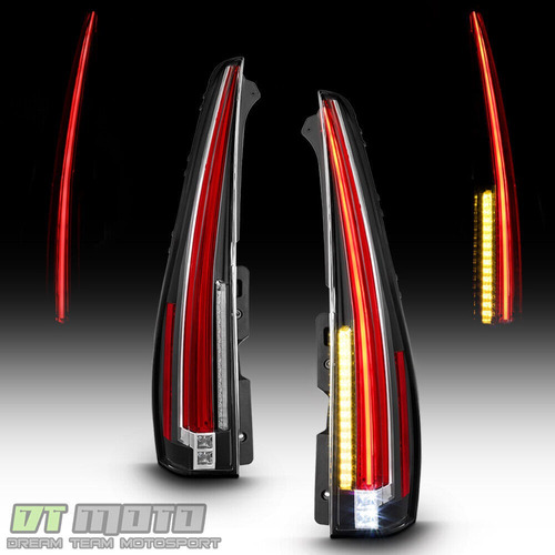 Par Micas Traseras Negro Led Chevrolet Tahoe Lt 2007 5.3l