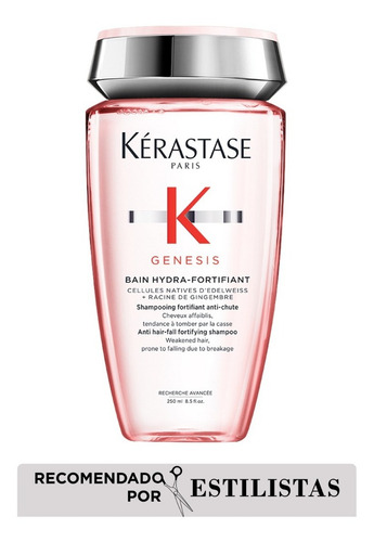 Shampoo Kérastase Paris Génesis Hydra-fortifiant 250 Ml