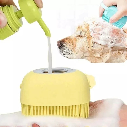 Cepillo Para Ducha Y Baños Mascota Perros Gatos