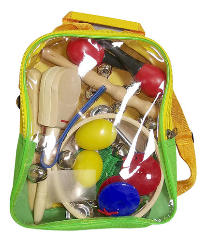 New 10x Conjunto De Instrumentos Musicales For Niños Juguete