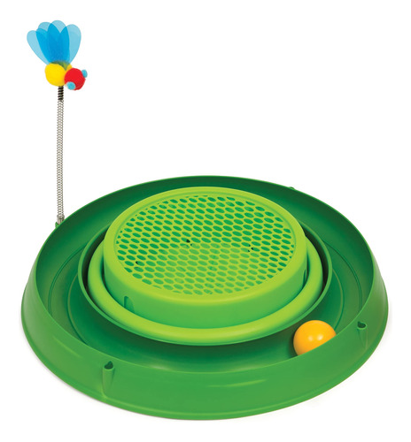 Pelota De Circuito Cat Toy Catit Play Con Bloc De Notas Y Hi