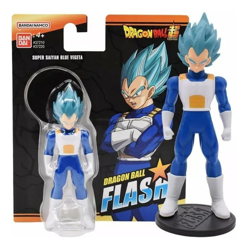 Figura Dragon Ball Super Saiyan Blue Vegeta  Flash 