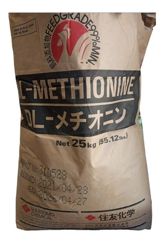 L Metionina Para Alimento Animales 5 Kg Dipsa