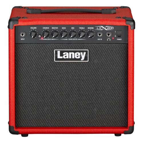 Lx20r-red Laney Amplificador Para Guitarra 20w