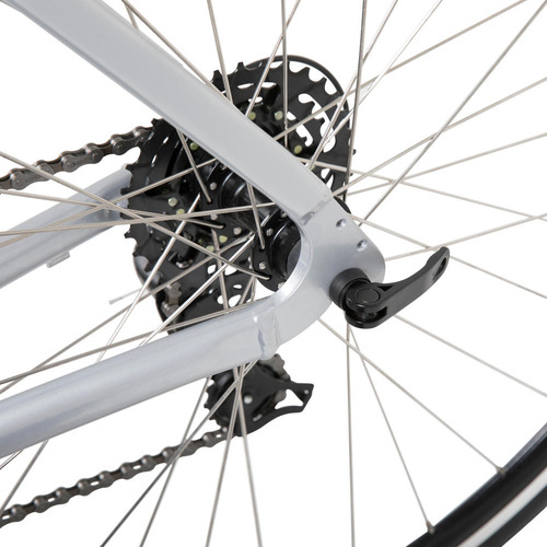 Bicicleta De Estrada Rc100 Triban Cor Prata L