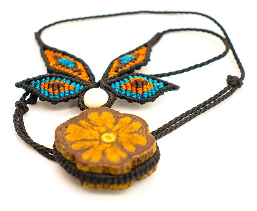 Collar De Ayahuasca Con Chacruna-brinda Poder Y Protección.