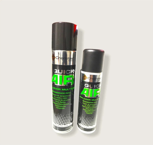 Imagen 3 de 5 de Soplador Multiuso Aire Comprimido Aerosol Chemitec 400ml