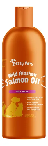 comprar Zesty Paws Aceite Puro Salmon Silvestre Perro Y Gato 473 Ml