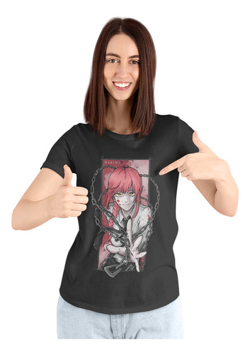 Polera Makima Chainsaw Man Anime