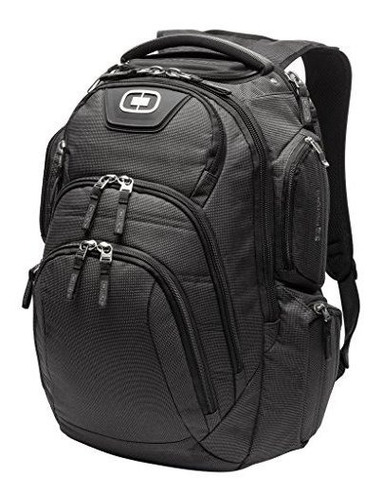 411073 Surge Rss 15 '' Laptop / Macbook Pro Black Mochila