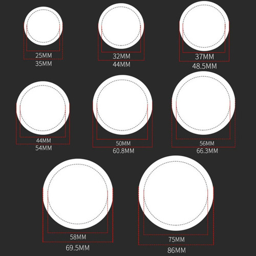 56 Mm Troquelador Gráfico, Cortador De Insignias,espesor 1.5