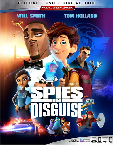 Blu-ray + Dvd Spies In Disguise / Espias A Escondidas