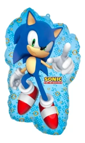 Globos Sonic Kit Cumpleaños