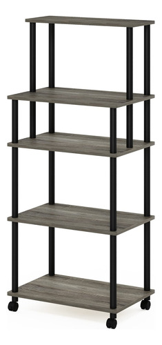 Carrito De Almacenamiento De Cocina 5 Niveles Con Ruedas Blo