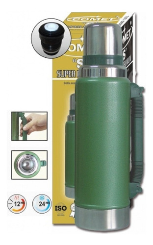 Termo Comet  S  Super Premium De 1.25 Lts