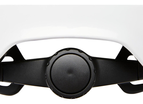 Casco de skate, patín, scooter y bicicleta MF500, color blanco, talla M/55-59 cm