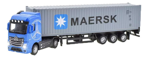 I Remolque Con Camión Portacontenedores Modelo 1:36