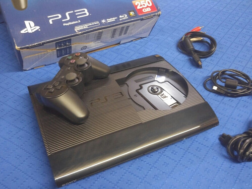 Vendo Cambio Ps3 Súper Slim 250gb 17 Juegos Fif19 Negociable