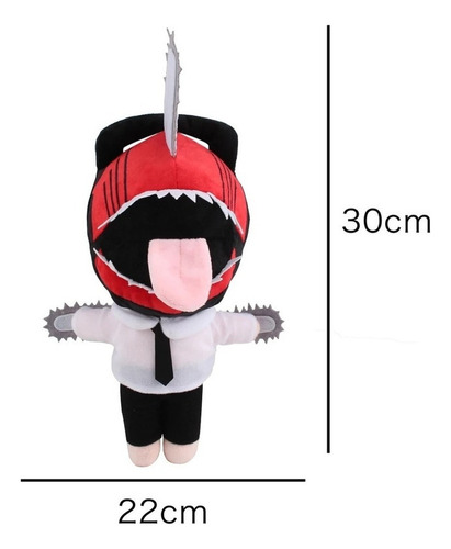 De Con Motosserra Pochit Cosplay Gorra De Pelucia Masculina