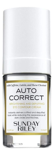 Sunday Riley Auto Correct - Crema Para Contorno De Ojos Con 