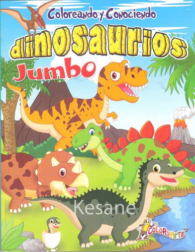 Imagen 4 de 10 de 3 Libros Colorear Iluminar Jumbo Paquete Preescolar Surtido