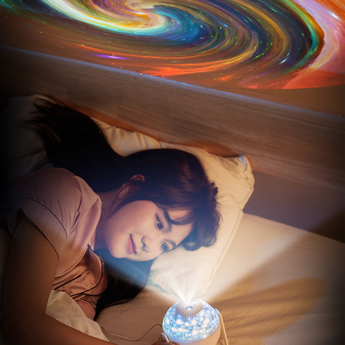 Proyector H Night Projector 7 En 1 Planetarium 360 Con Plano
