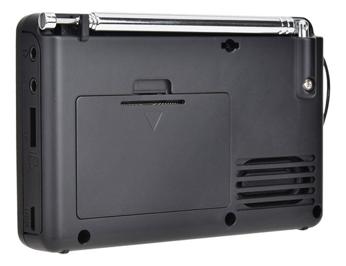 Radio Portátil Am/fm/sw Con Grabador Mp3 Usb