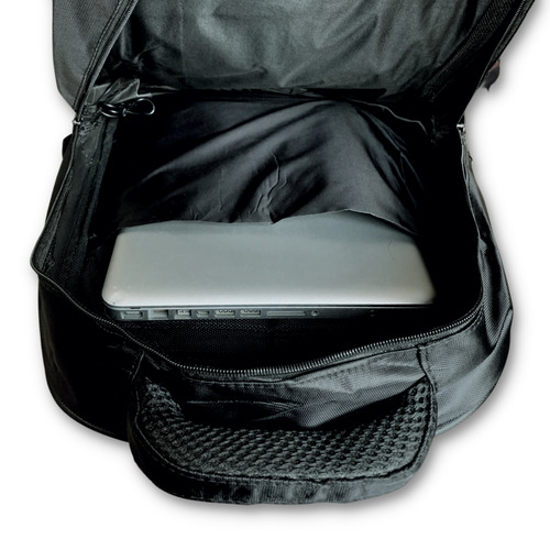 Mochila Bolsa Masculina Notebook Impermeável Reforçada Usb Cor Preto