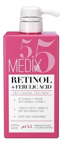 Crema Retinol Ferulic Acid Medix 5.5. Anti Edad Vitamina A Tipo De Piel Todo Tipo