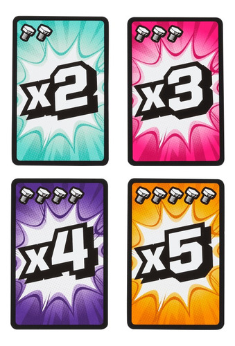Mattel Games Rock 'em Sock 'em Juego De Mesa Cartas