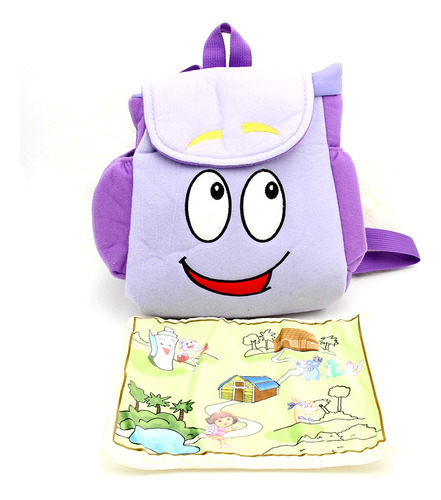 Dora La Exploradora Mochila Espectacular Para Niña S+mapa