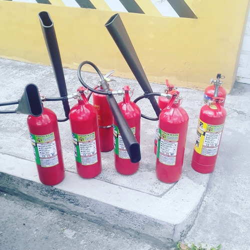 Extintor Co2 De Toda Capacidad A Domicilio Vamos Donde Tú Es