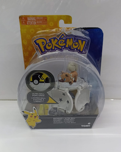 Pokemon Pokebla Ultra Bola Rockruff-nueva Sellada (Usado)