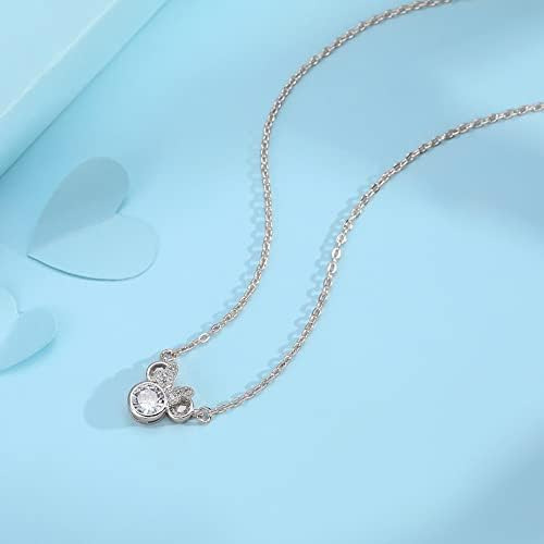 Chenluer Collar Con Colgante De Mickey Para Mujeres Y Niñas,