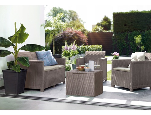 Juego De Terraza Jardin Elodie Keter