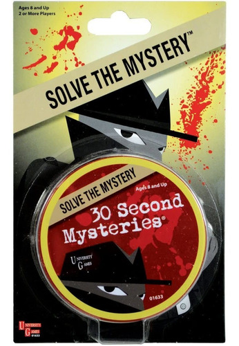 University Games Mystery, Mind And Logic - Misterios De 30 S