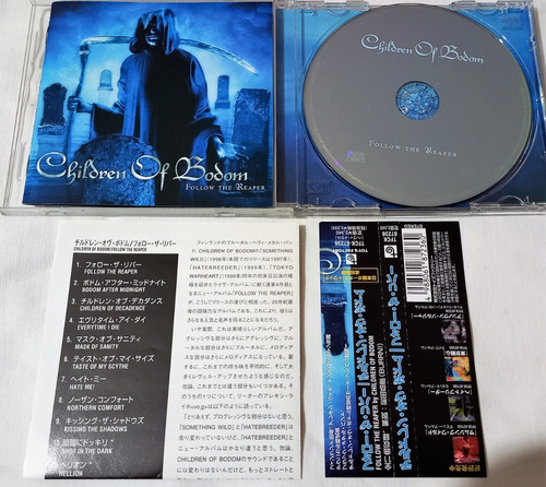 Children Of Bodom - Follow The Reaper Cd 1era Ed. Japonesa (Usado)