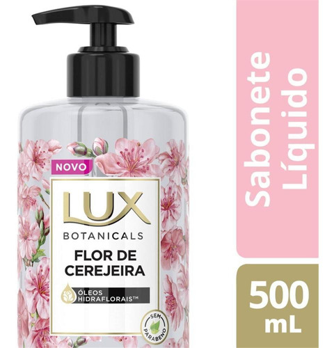 Sabonete Líquido Lux Flor De Cerejeira Botanicals 500ml